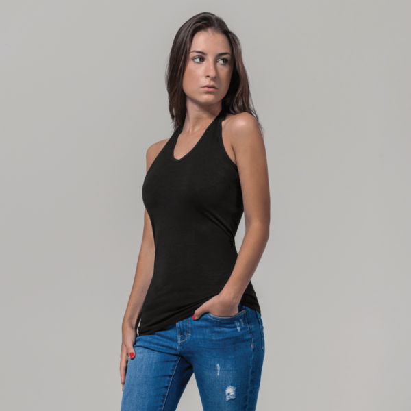 Ladies´Neckholder Shirt – Bild 2
