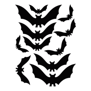 Autoaufkleber Fledermaus Motiv 1