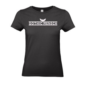 Gothic-Mensch Damen Shirt schwarz