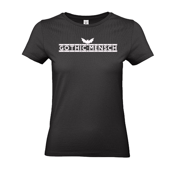 Gothic-Mensch Damen Shirt schwarz
