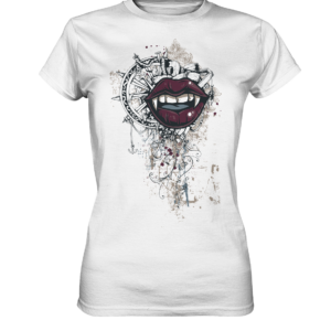Damen Shirt Vampire Lips