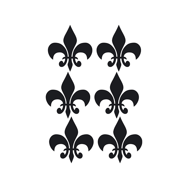 Wandtattoo Königslilie Fleur De Lis – Bild 2
