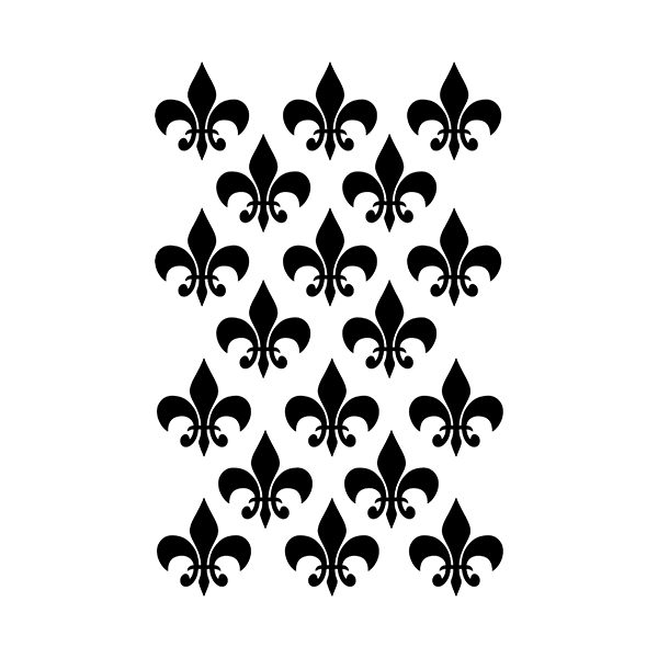 Wandtattoo Königslilie Fleur De Lis – Bild 4