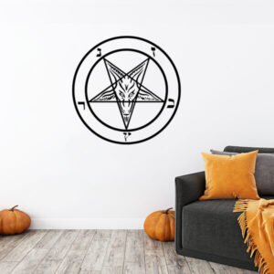 Wandtattoo Baphomet