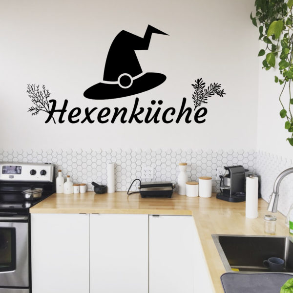 Wandtattoo Hexenküche