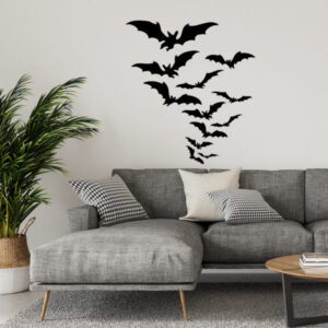 Wandtattoo Fledermaus-Schwarm