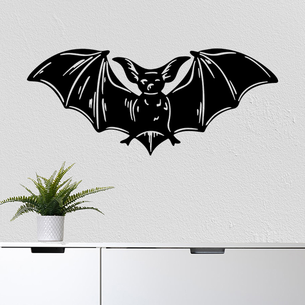Wandtattoo Fledermaus